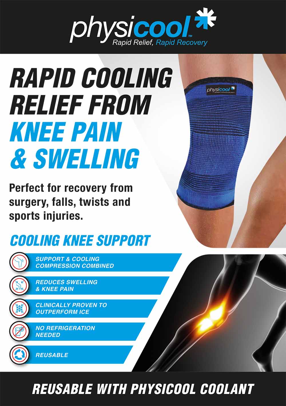 Knee Support from Physicool